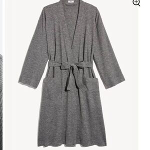 NWT Knix Gray Waffle Robe